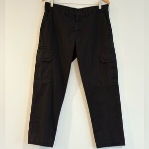 Vintage Men's Black Cargo Pants